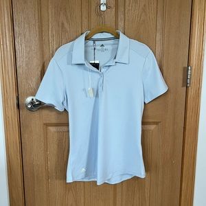 🌟NWT🌟 ADIDAS Light Grey Woman’s Golf Polo